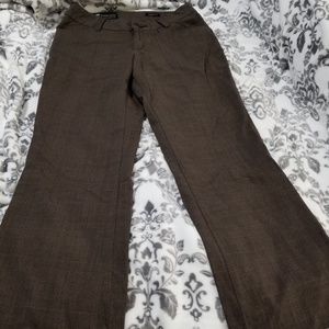 Curvy Petite Brown Dress Pants